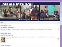 Tablet Screenshot of mamamzungu.com